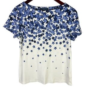 Karen Scott Sparkly Stars Tee